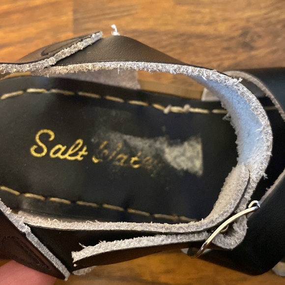 Salt Water size 11 black sandals. Good condition. - Picture 4 of 10
